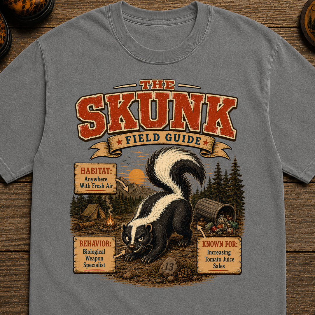 Skunk Field Guide T-Shirt