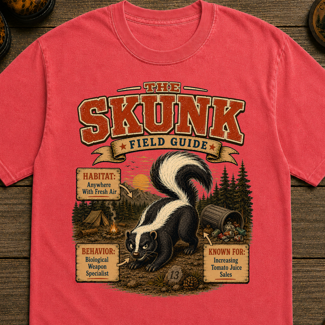 Skunk Field Guide T-Shirt