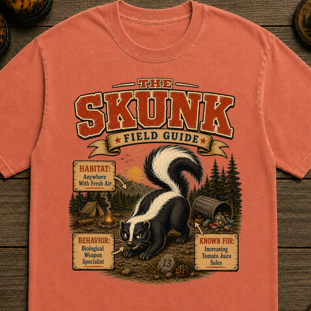 Skunk Field Guide T-Shirt