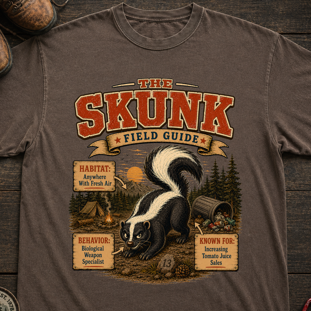 Skunk Field Guide T-Shirt