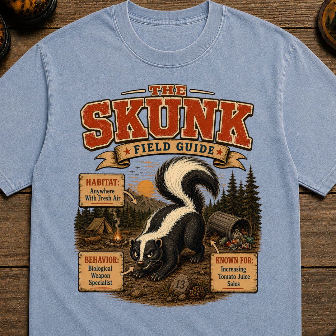 Skunk Field Guide T-Shirt