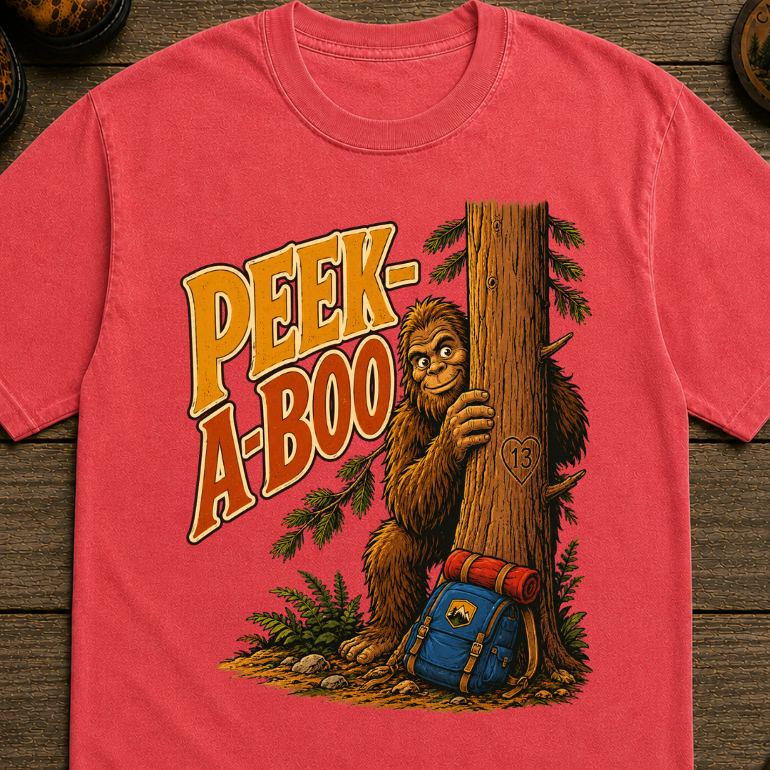 Sasquatch Peek-A-Boo T-Shirt
