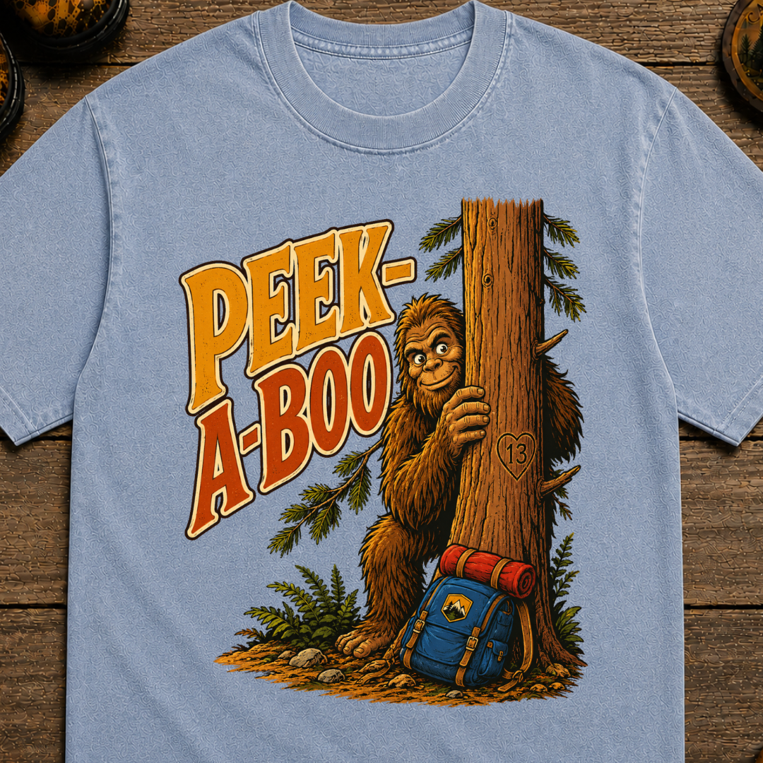 Sasquatch Peek-A-Boo T-Shirt