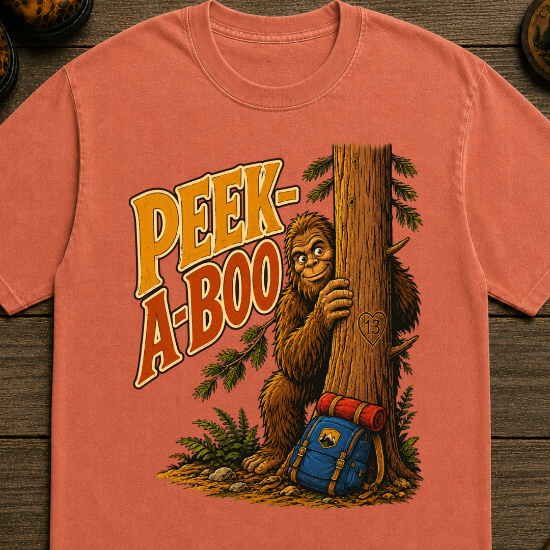 Sasquatch Peek-A-Boo T-Shirt
