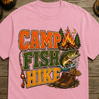 Camp Fish Hike V2 T-Shirt
