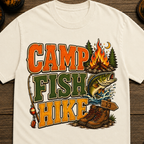 Camp Fish Hike V2 T-Shirt