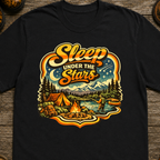 Sleep Under The Stars Retro T-Shirt