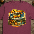Sleep Under The Stars Retro T-Shirt