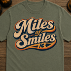 Miles of Smiles Retro Hiking T-Shirt