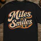 Miles of Smiles Retro Hiking T-Shirt
