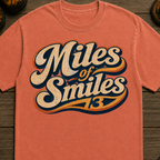 Miles of Smiles Retro Hiking T-Shirt