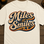 Miles of Smiles Retro Hiking T-Shirt