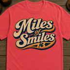 Miles of Smiles Retro Hiking T-Shirt