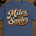 Miles of Smiles Retro Hiking T-Shirt