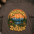 Keep on Trekkin' Retro T-Shirt