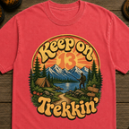 Keep on Trekkin' Retro T-Shirt