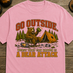 Bear Attack Camping T-Shirt