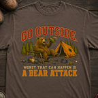 Bear Attack Camping T-Shirt