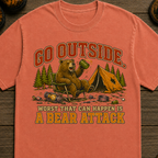 Bear Attack Camping T-Shirt