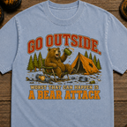 Bear Attack Camping T-Shirt