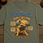 French Bulldog Camp Dog T-Shirt