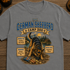 German Shepherd Camp Dog - Knows Better Than You Tee