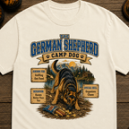 German Shepherd Camp Dog - Knows Better Than You Tee