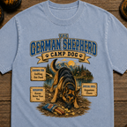 German Shepherd Camp Dog - Knows Better Than You Tee