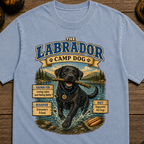 Labrador Camp Dog - Loving Lakes and Hating Baths Shirt