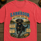 Labrador Camp Dog - Loving Lakes and Hating Baths Shirt