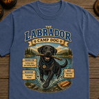 Labrador Camp Dog - Loving Lakes and Hating Baths Shirt