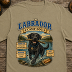 Labrador Camp Dog - Loving Lakes and Hating Baths Shirt