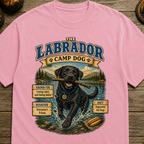 Labrador Camp Dog - Loving Lakes and Hating Baths Shirt