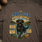 Labrador Camp Dog - Loving Lakes and Hating Baths Shirt