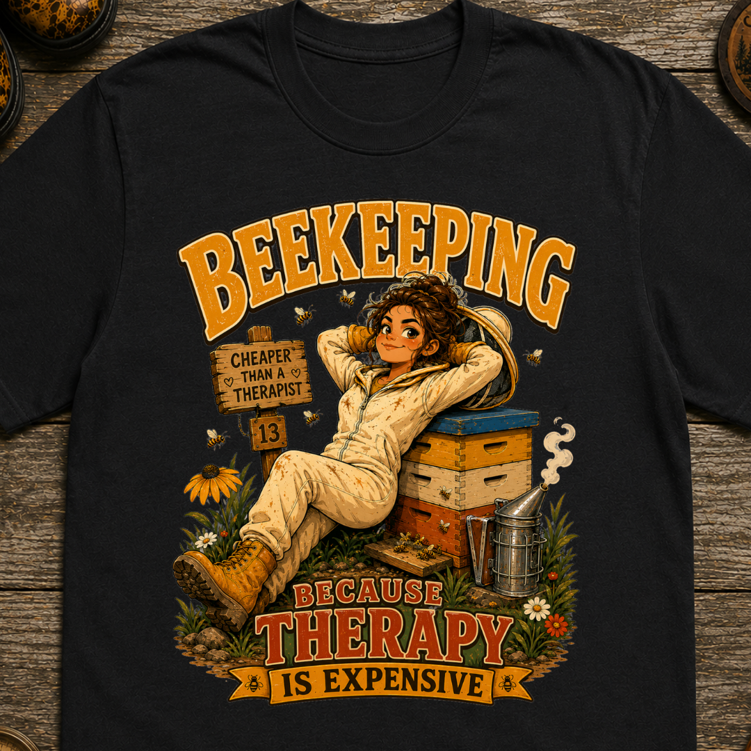 Beekeeping Because Therapy Is Expensive Tee
