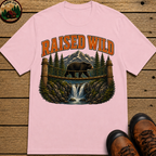 Raised Wild Vintage Outdoor Bear Shirt — Nature Graphic Tee