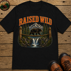 Raised Wild Vintage Outdoor Bear Shirt — Nature Graphic Tee