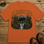 Raised Wild Vintage Outdoor Bear Shirt — Nature Graphic Tee