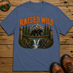 Raised Wild Vintage Outdoor Bear Shirt — Nature Graphic Tee