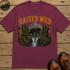 Raised Wild Vintage Outdoor Bear Shirt — Nature Graphic Tee