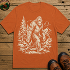 Bigfoot — Vintage Sasquatch Wilderness Sketch Tee