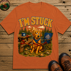 I'm Stuck — Funny Camping Dog Golden Retriever Outdoor Tee