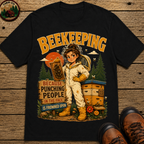 Beekeeping Because Punching People Is Frowned Upon Funny Tee