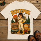 Beekeeping Because Punching People Is Frowned Upon Funny Tee