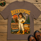Beekeeping Because Punching People Is Frowned Upon Funny Tee