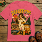 Beekeeping Because Punching People Is Frowned Upon Funny Tee