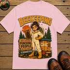 Beekeeping Because Punching People Is Frowned Upon Funny Tee