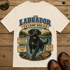 Labrador Camp Dog - Loving Lakes and Hating Baths Shirt