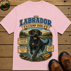 Labrador Camp Dog - Loving Lakes and Hating Baths Shirt