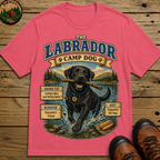 Labrador Camp Dog - Loving Lakes and Hating Baths Shirt